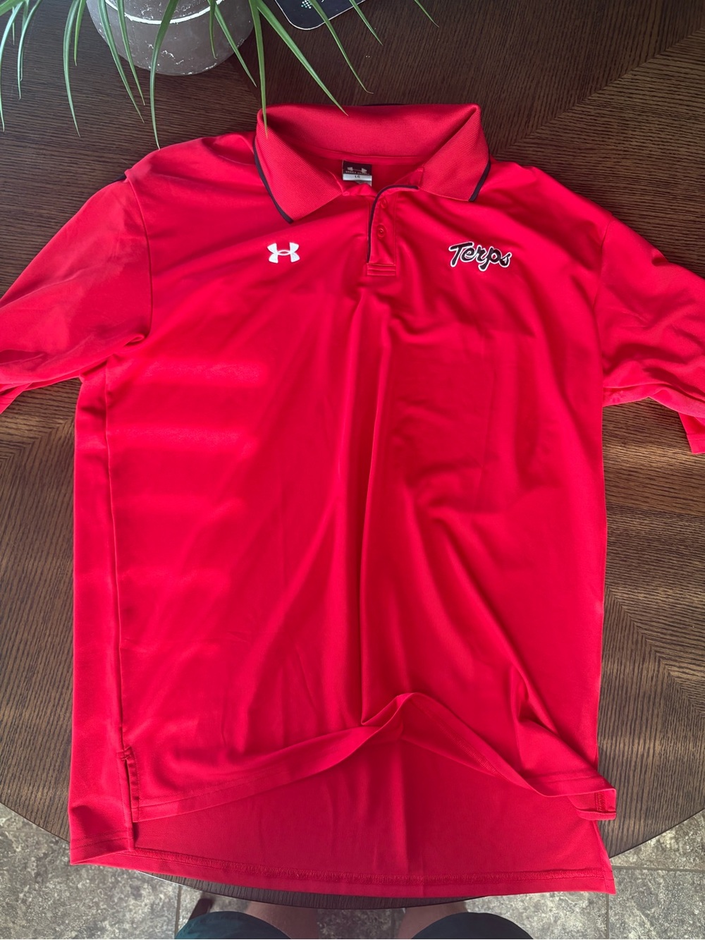 Under Armour Red Terps Performance Polo